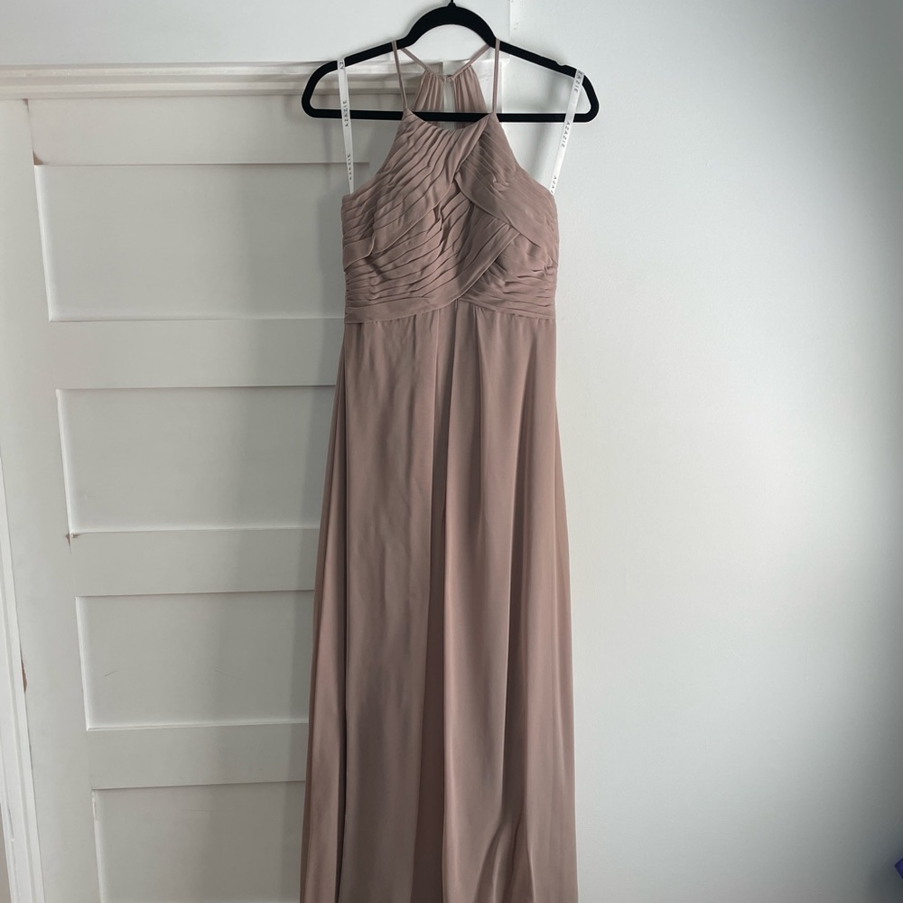 Azazie Taupe Bridesmaid Dress